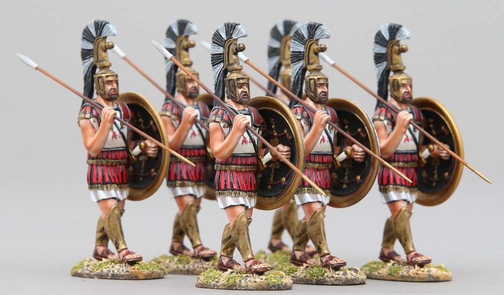 THOMAS GUNN ANCIENT GREEKS & PERSIANS SPA034A MARCHING HOPLITE LAMBDA SHIELD