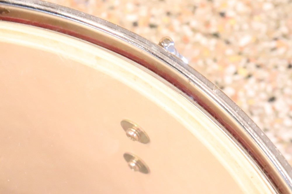 Percussion Plus 10x12 Rack Tom Drum Red Wrap