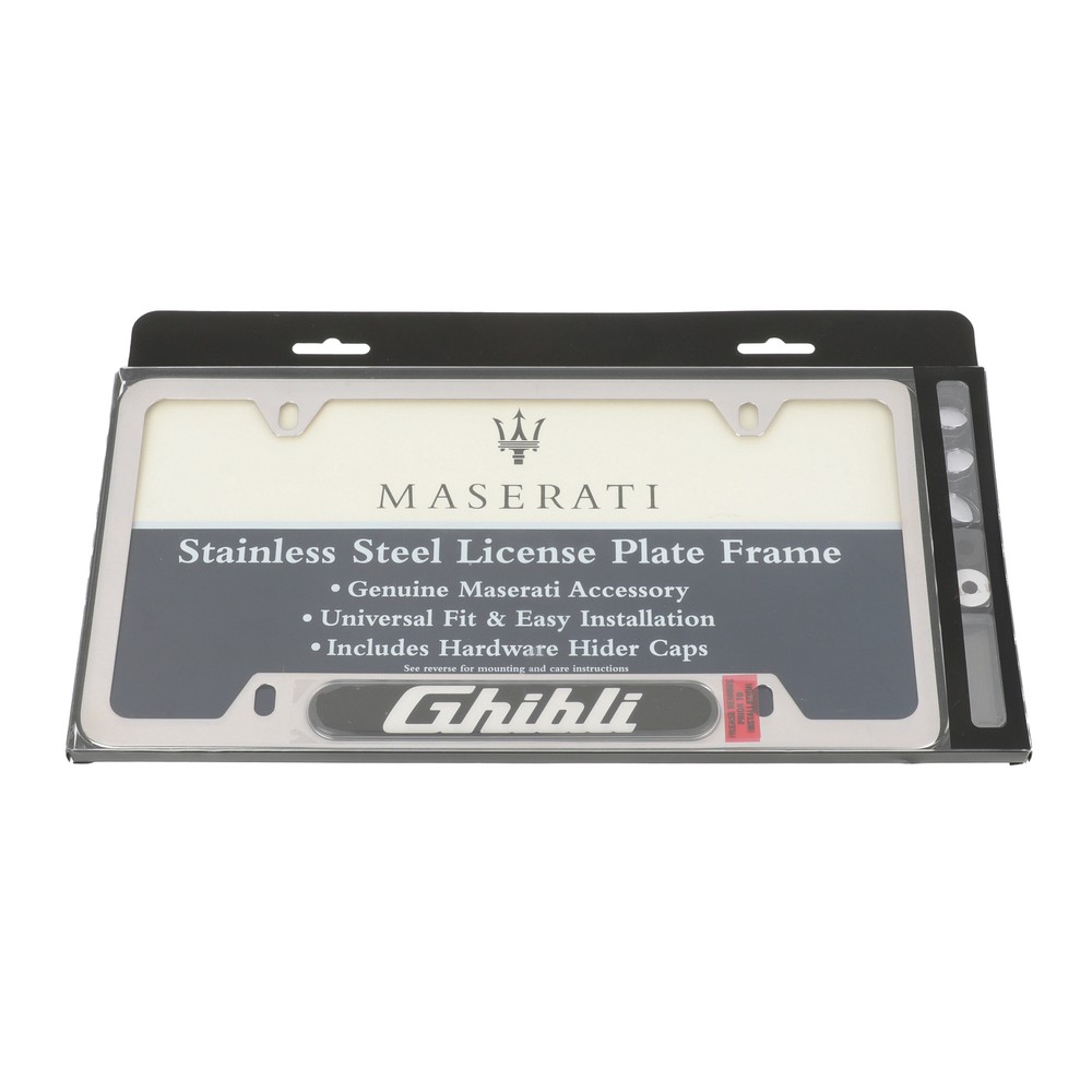 Maserati Chrome Plate Frame