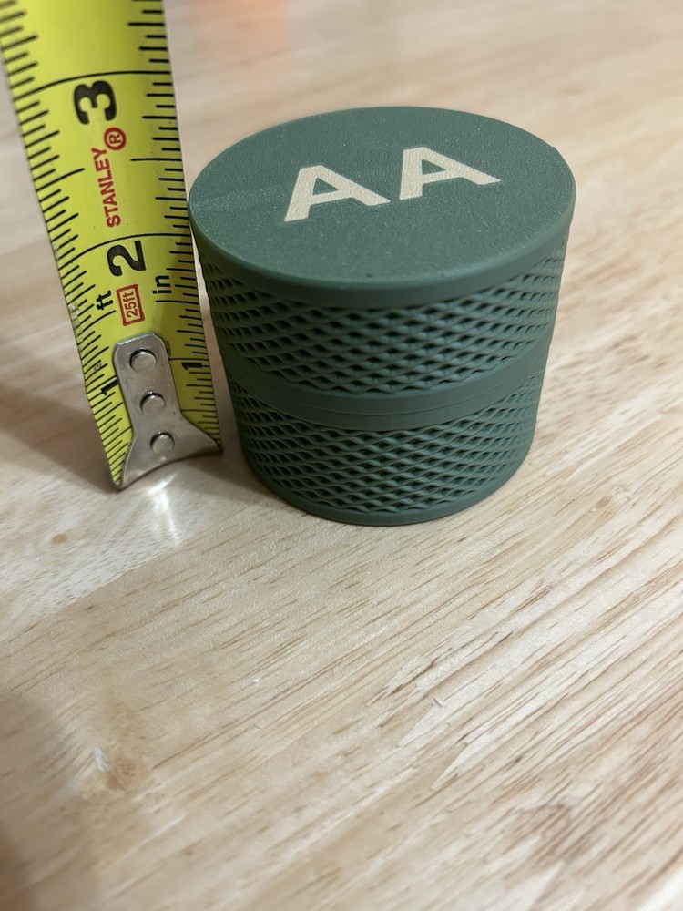 AA Battery Storage Case Holds 8 Made In USA