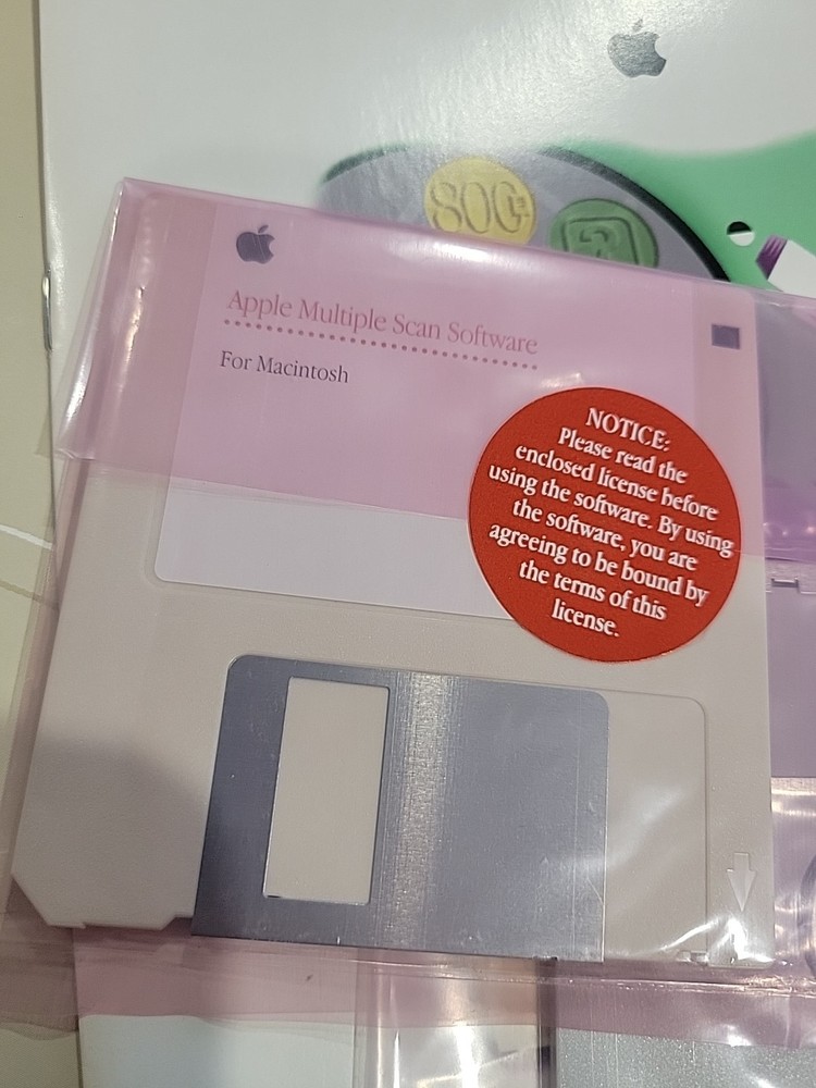 Vintage 1995 Apple System Software Training CD-ROM Macintosh 6200cd RARE!