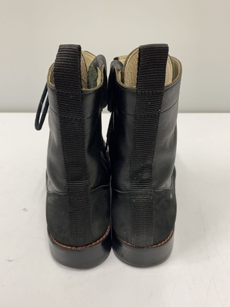 Lace-Up Boots/Black/Leather 3544
