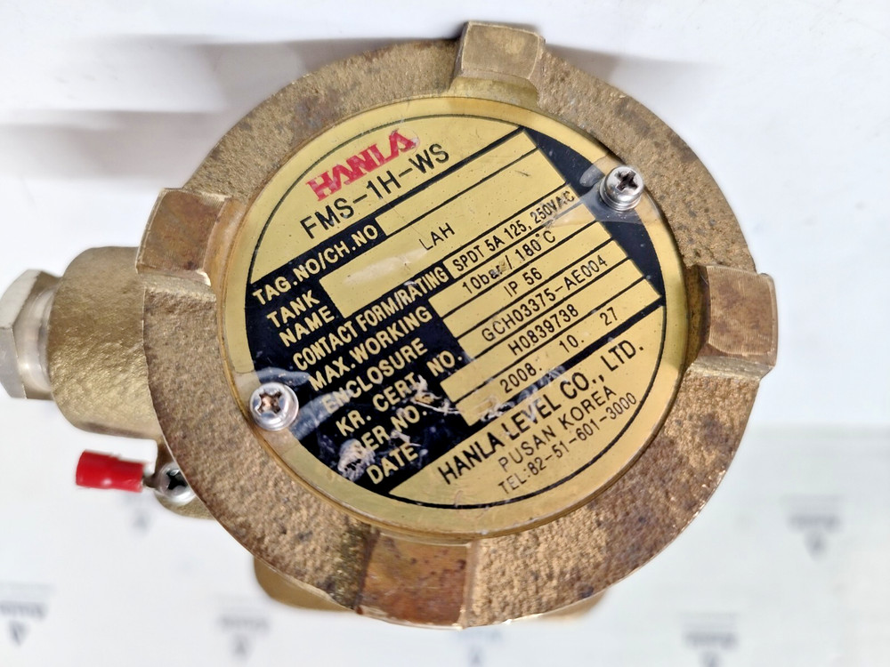 Hanla FMS-1H-WS Horizontal type Float level Switch - NEW