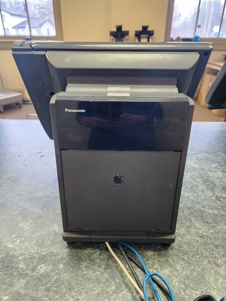 Panasonic JS-960 POS 15" Workstation Model JS-960WP w/ Card Reader