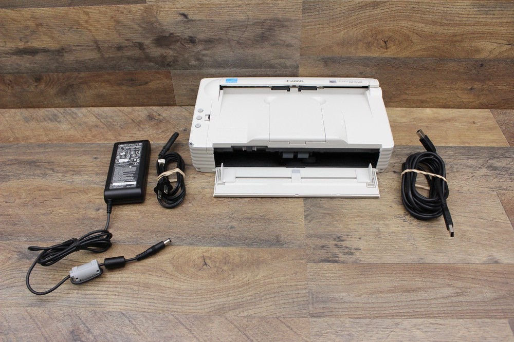 Canon imageFORMULA DR-2580C Compact Color Scanner w/ AC Adapter TESTED