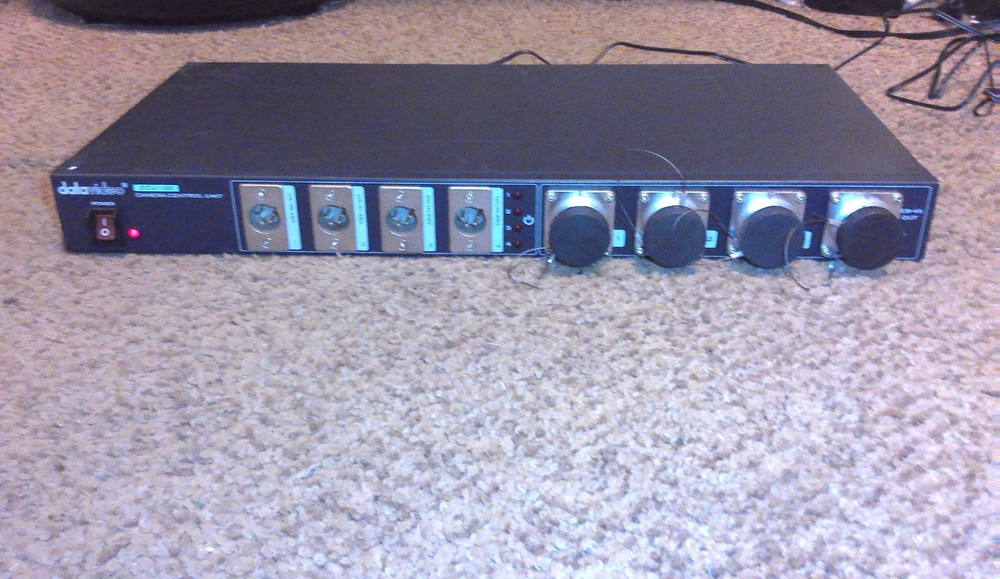 DATAVIDEO CCU-100 CAMERA CONTROL UNIT - TESTED WORKS GOOD