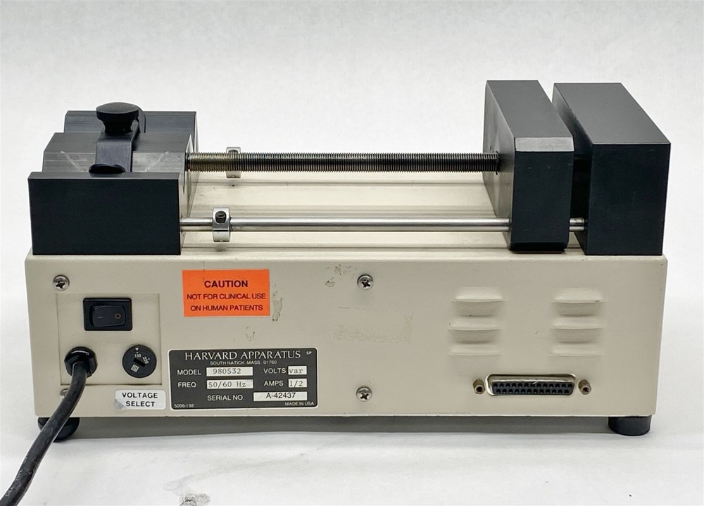 Harvard Apparatus Model 22 Microprocessor Dual Syringe Pump 980532