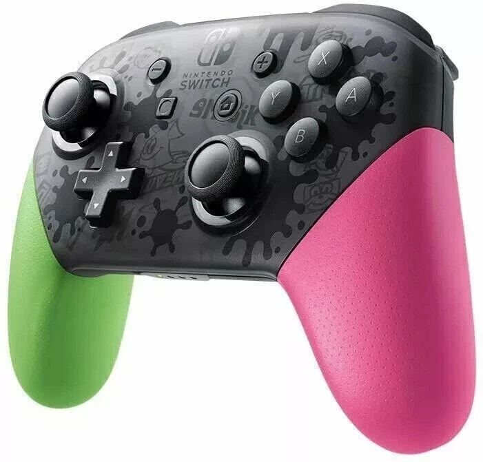 GENUINE Nintendo Switch Pro Controller Wireless -Splatoon 2 -BRAND NEW -UNOPENED