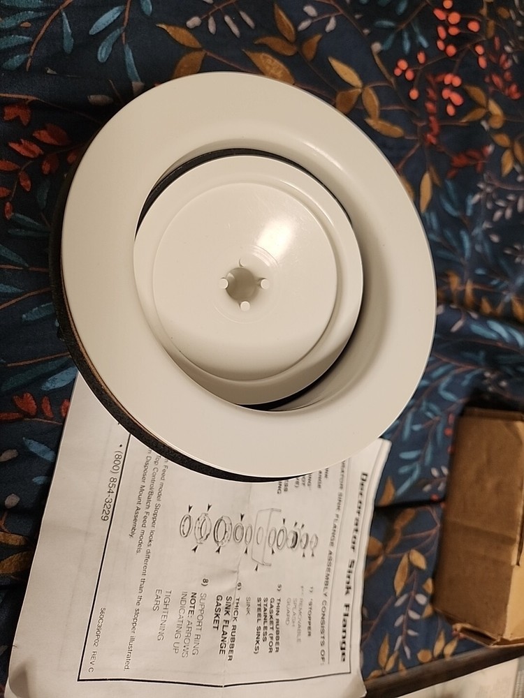 Decorator Sink Flange Assembly