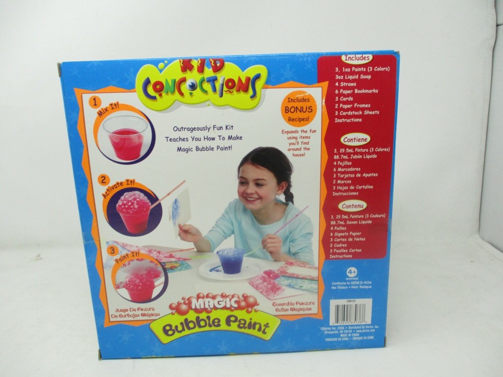 Kid Concoctions Magic Bubble Paint
