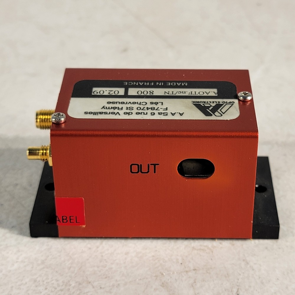 AA Opto-Electronic Polychromatic Modulator AA.AOTF.nc/TN 800 Tunable Bandpass