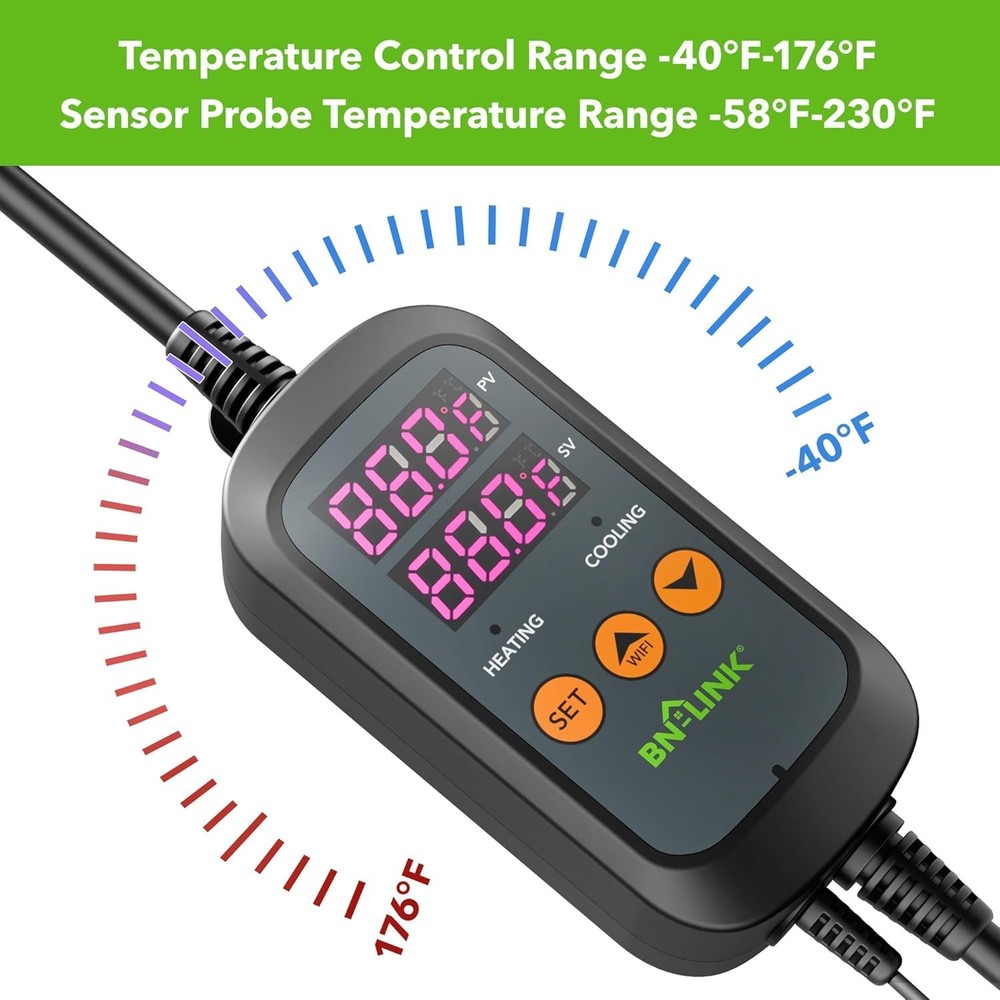 Precision Temperature Controller for Aquariums, Homebrew, and Seed Germination