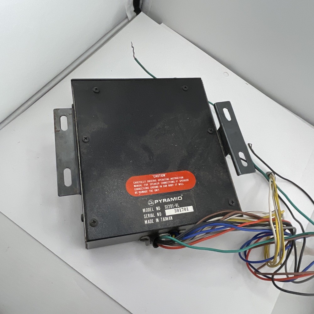 pyramid graphic equalizer Se201-vl - 150 Watts Untested