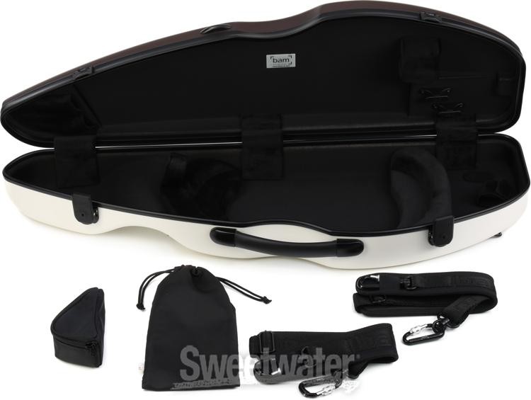 BAM BonBon Hightech Violin Case - Brown/White