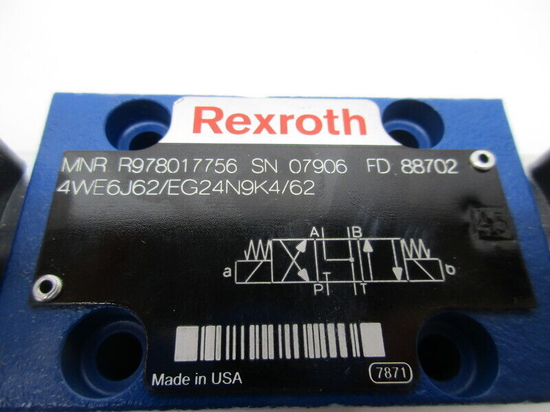 REXROTH 4WE6J62/EG24N9K4