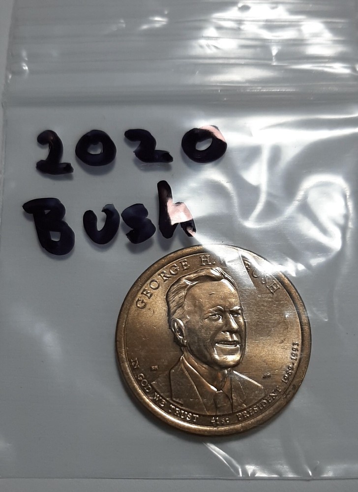 2020 –P Pres. Bush Dollar.