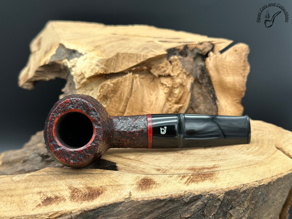 Bjarne Handmade In Denmark Sandblasted Smoking Pipe