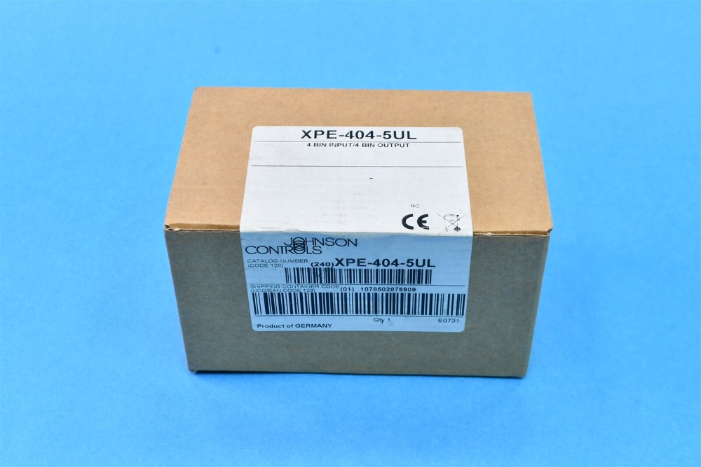 Johnson Control XPE-404-5UL Expansion Module Binary 4 Binary Inputs/Outputs