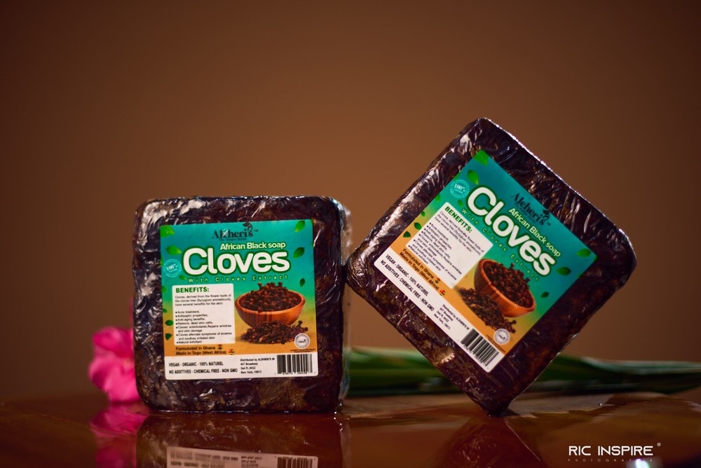Aleheri's African Black Soap With Cloves