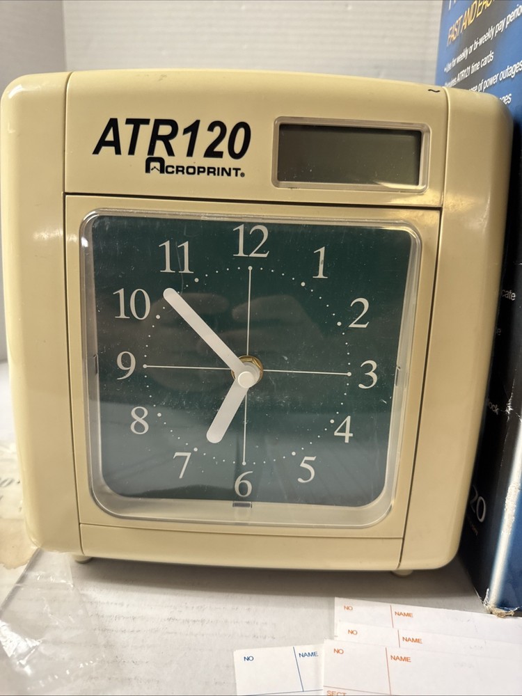 Acroprint ATR120 Vintage Top Loading Time Clock