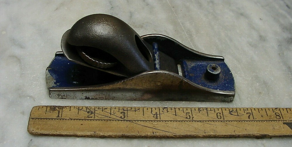 Unbranded 110 Block Plane,Foreign Made,Missing Threaded Knob Handle,L@@K!