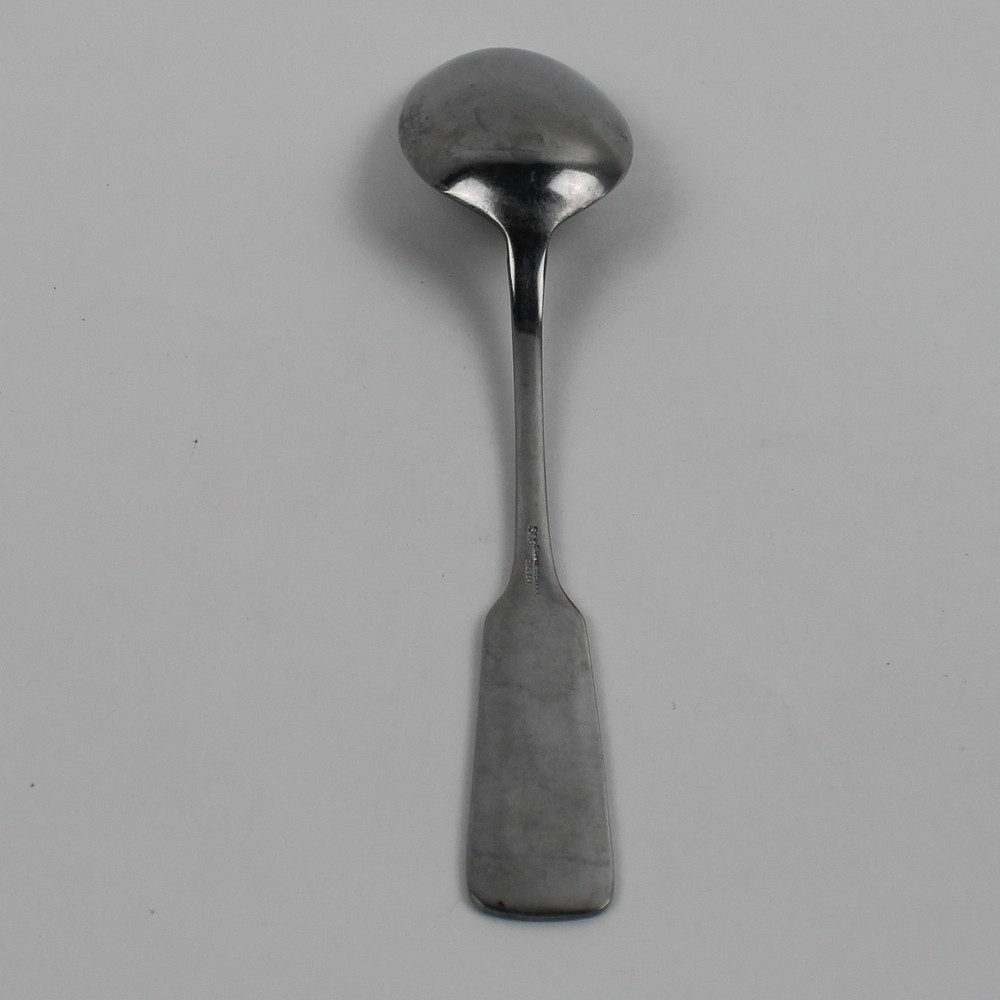 SCC Towle Silver TWS501 Fiddle Shape Pattern Stainless Serving Spoon 8.5" HTF