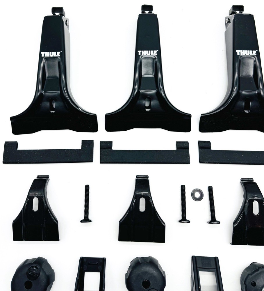 Thule Rapid Gutter High Foot Pack (4-Pack) - (Model 387101) MISSING 1 PART READ