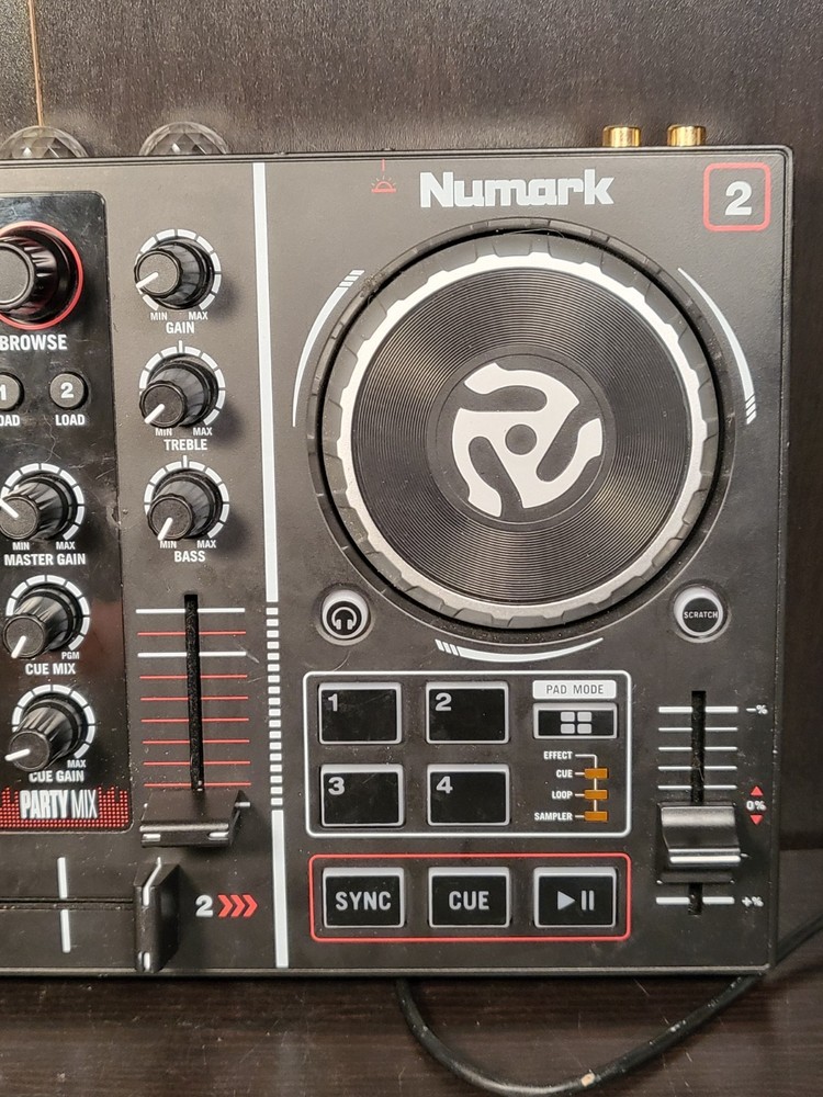 Numark Party Mix DJ Controller With Built In Light Show.