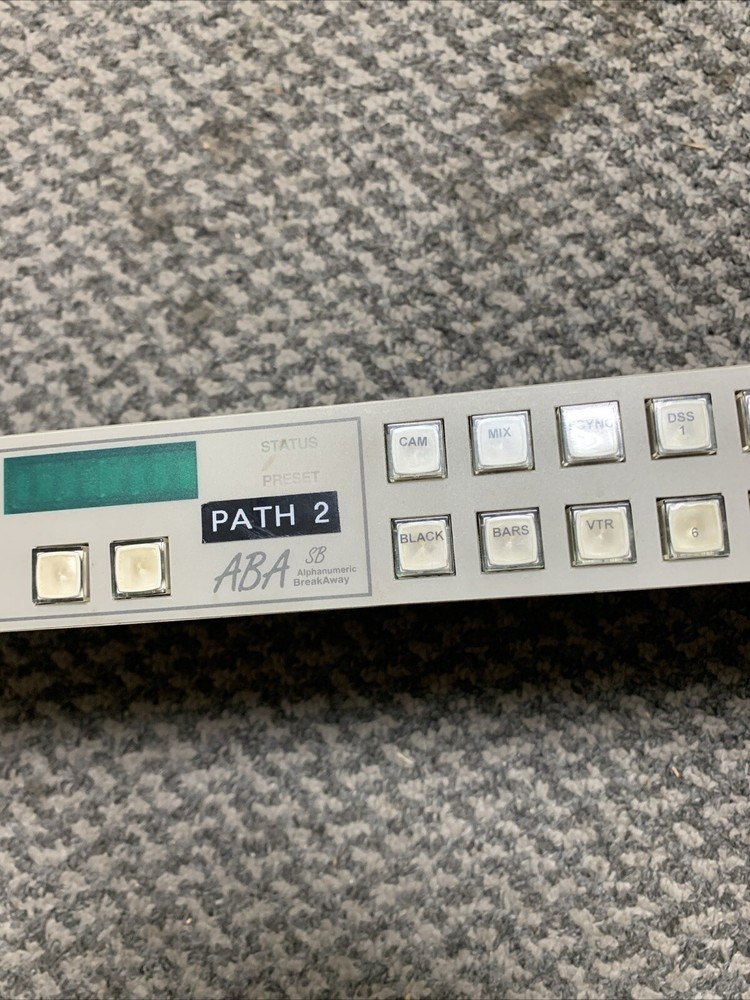 Leitch Harris RCP-P1RUFA Routing Control Panel SEE PICS