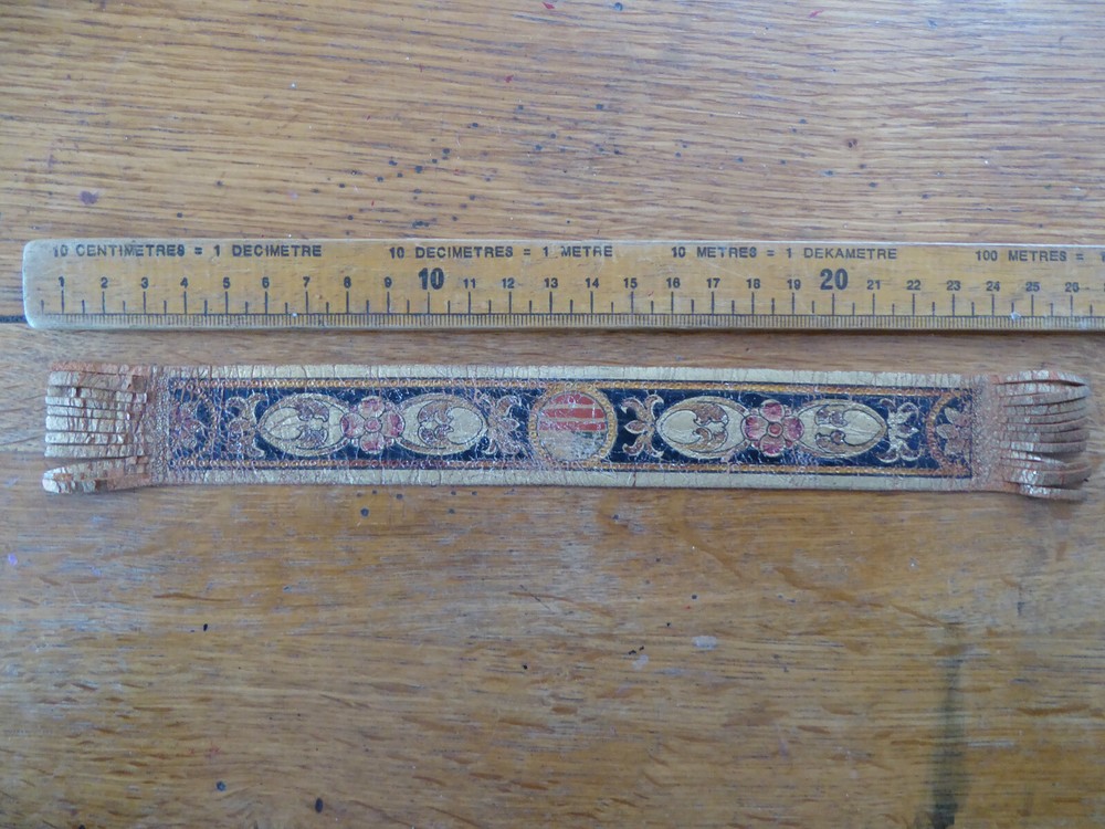 Leather Bible marker bookmark