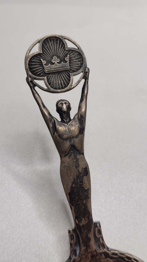 Vintage 1945 "NORGE" Norway .830 Silver Spoon