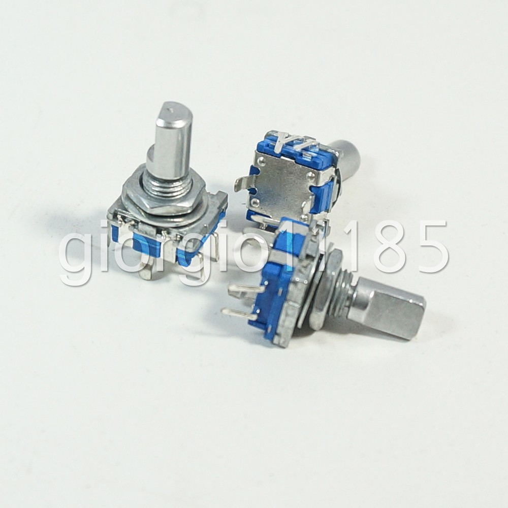 US Stock 5pcs Rotary Encoder Switch EC11 Audio Digital Potentiometer Handle 15mm