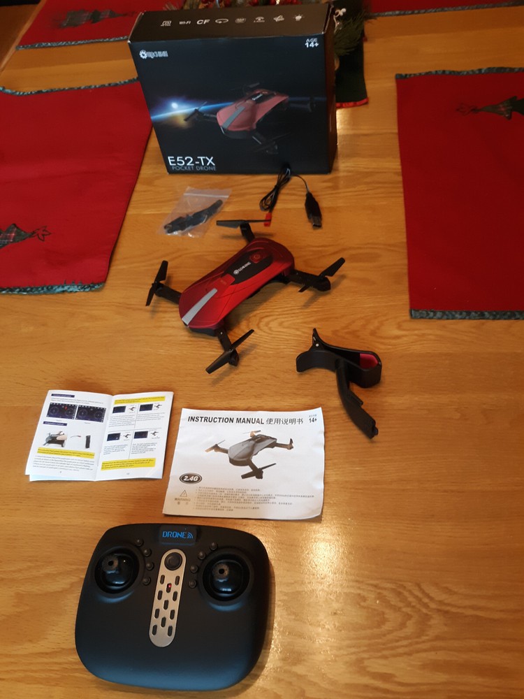 E52-TX Pocket Drone & Mini Drones