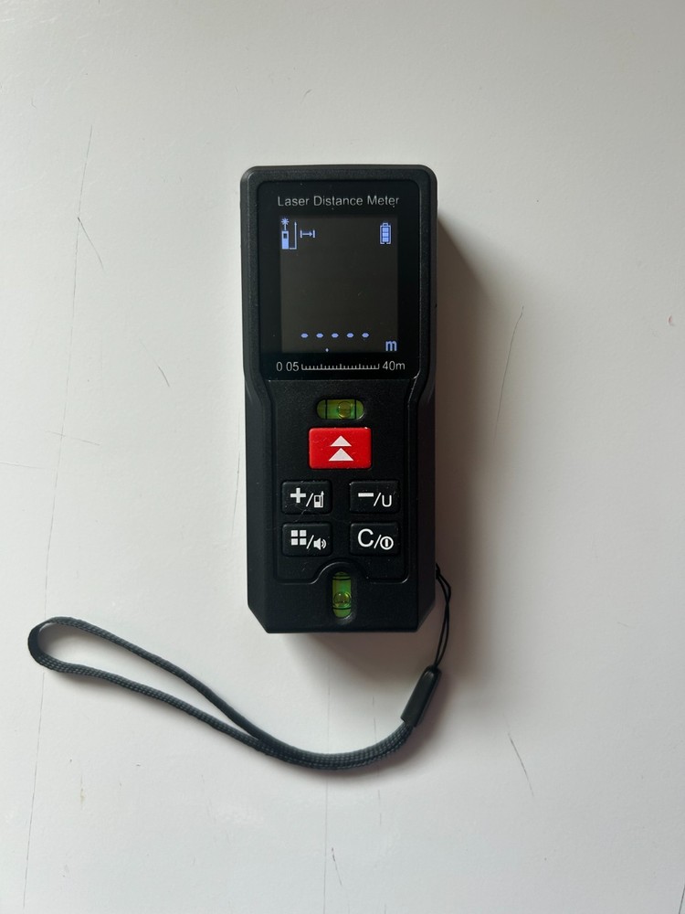 100m Electronic Laser Distance Range Finder Tool - VERY GOOD