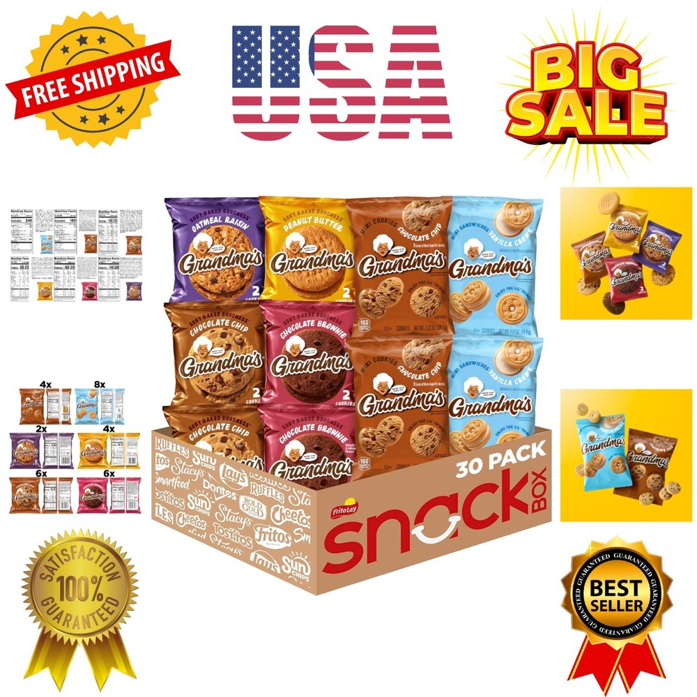 Cookies, Variety Pack, Pack of 30