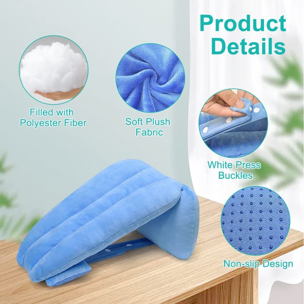 Arm Elevation Pillow Support Wedge with Mouse Wrist Pad Elevating Arm Medical