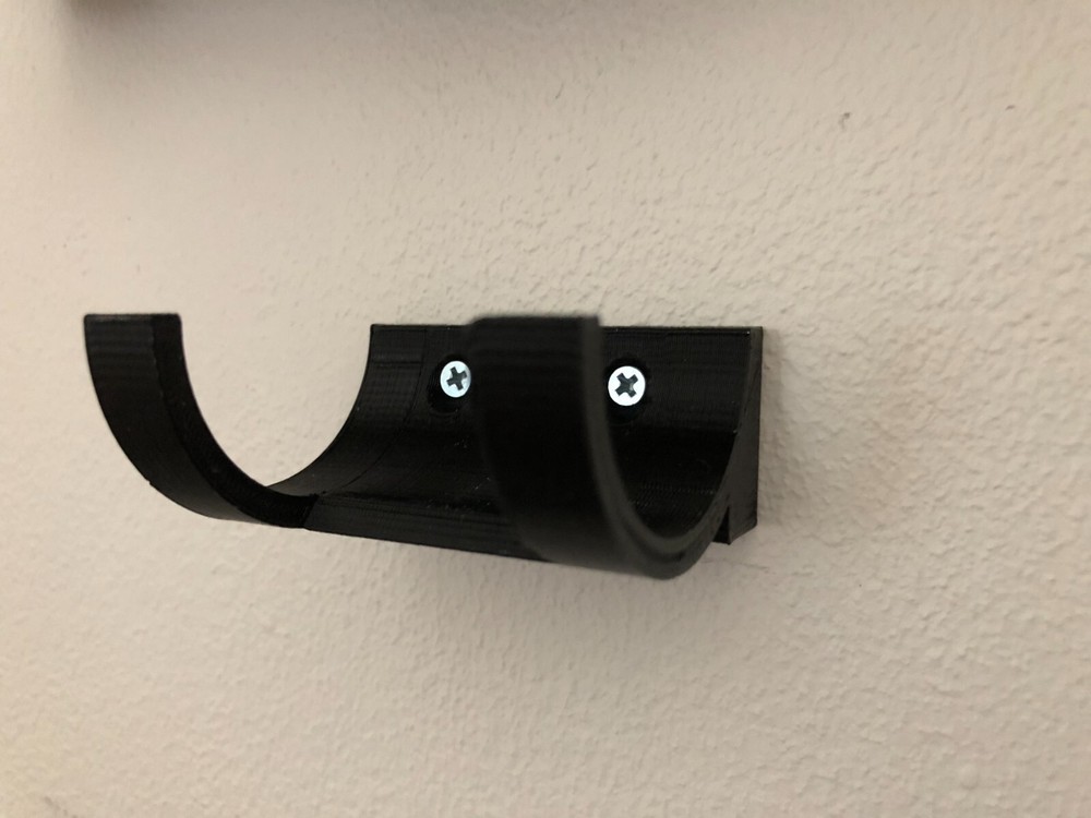 (Black) Lightsaber horizontal holder wall mount display
