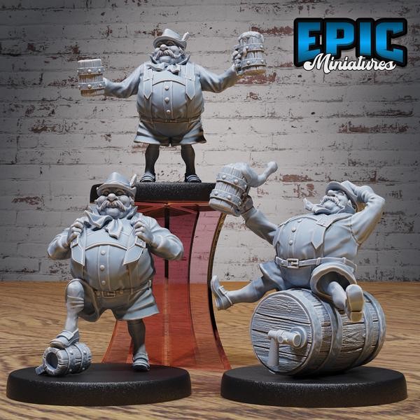 Beer Brewer NPC Miniature