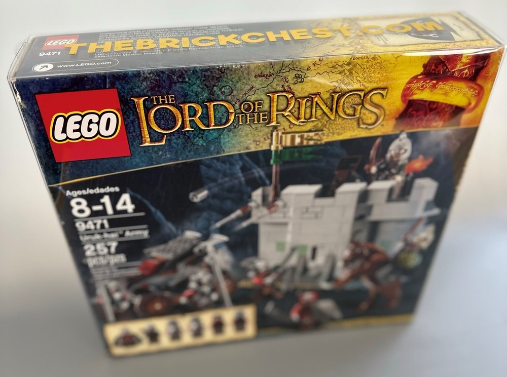 Lego Set Box Storage Protection Clear Plastic Display Case Multiple Sizes