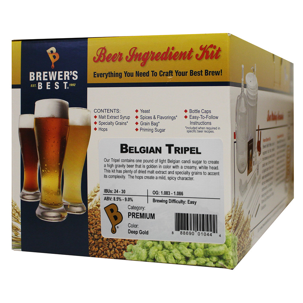 BEER KIT BELGIAN TRIPEL RICH HIGH GRAVITY MONASTERY "SUPERBIER" LDC 1044 TRIPLE