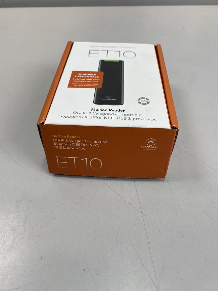 Alarm.com ADC-AC-ET10 Mullion Reader with Proximity - Black