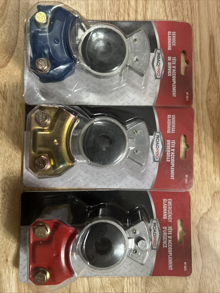 RoadPro Gladhand Bundle Universal, Emergency, And service