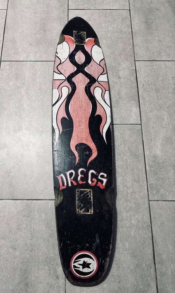 Dregs Longboard Skateboard Vintage