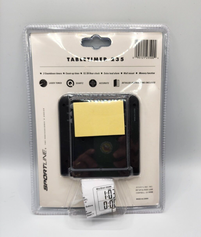 NIB TABLETIMER 235 by Sportline Giant Electronic Display