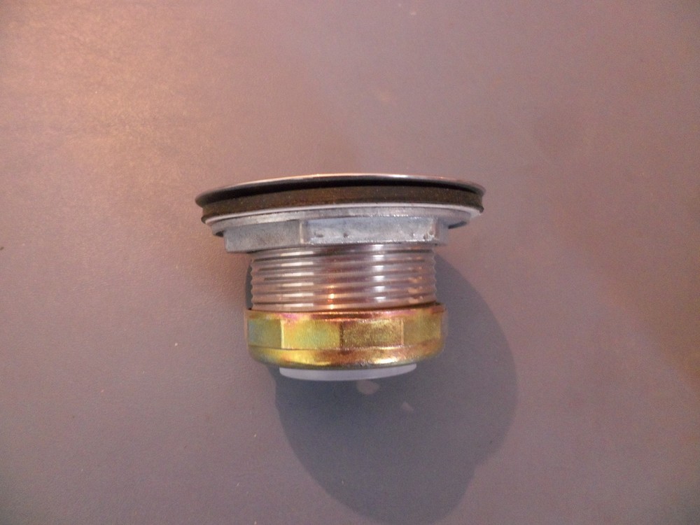 WAL-RICH DUPLEX SINK STRAINER - For Bar sinks - Laundry Sinks - Chrome