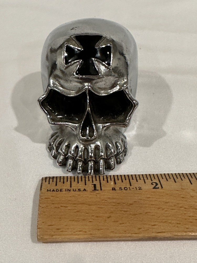 vintage skull figurine Sculpture Table Top Decor