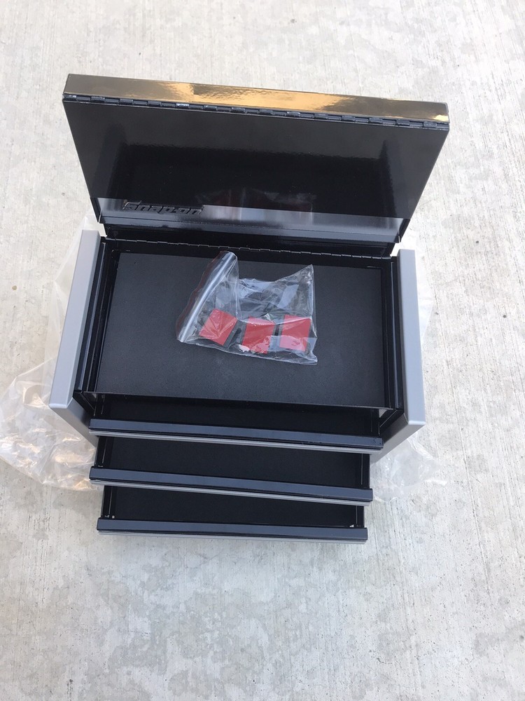 Snap-on Black Limited Edition Micro Top Chest Tool Box KMC923APB