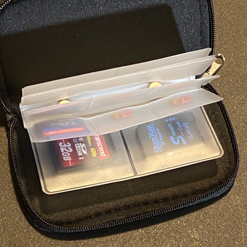 Memory Card Storage Case