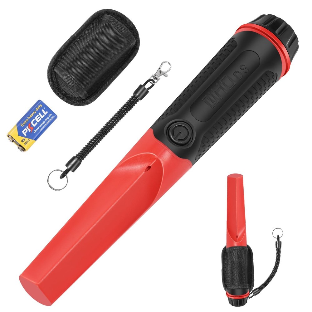 IP68 Waterproof Metal Detector Pinpointer Handheld Wand 360 Detection DS-1