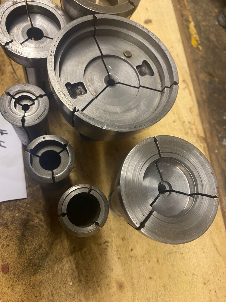 ~7~ HARDINGE 5C MACHINABLE EMERGENCY COLLETS STEP CHUCKS Various Sizes 1" 2" 3"